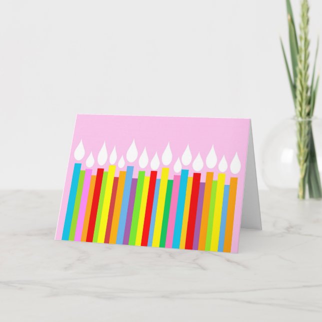 Tarjeta de cumpleaños - Para ella (Anverso)