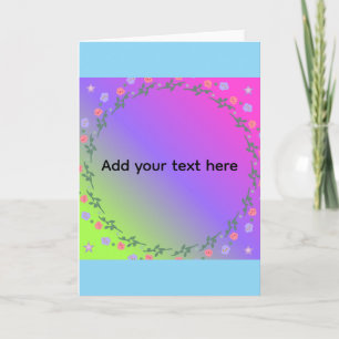 Tarjeta de cumpleaños para ella