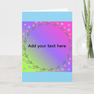Tarjeta de cumpleaños para ella