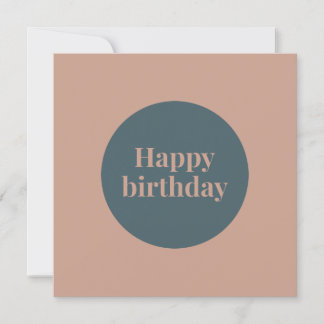 Tarjeta de cumpleaños para escapar brillante - tar