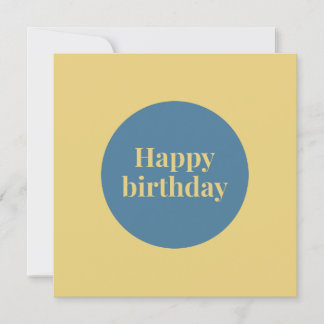 Tarjeta de cumpleaños para escapar brillante - tar