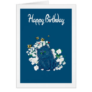 Tarjeta de cumpleaños para gatitos persas - Añadir