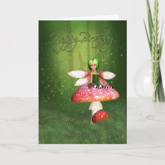 Tarjeta de cumpleaños para hatos - Nacimiento feli (Anverso)