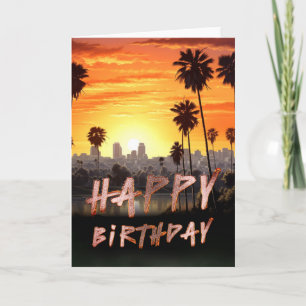 Tarjeta de cumpleaños para hombres afroamericanos
