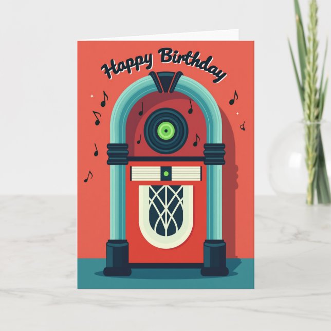 Tarjeta de cumpleaños para jugador veterano (Anverso)