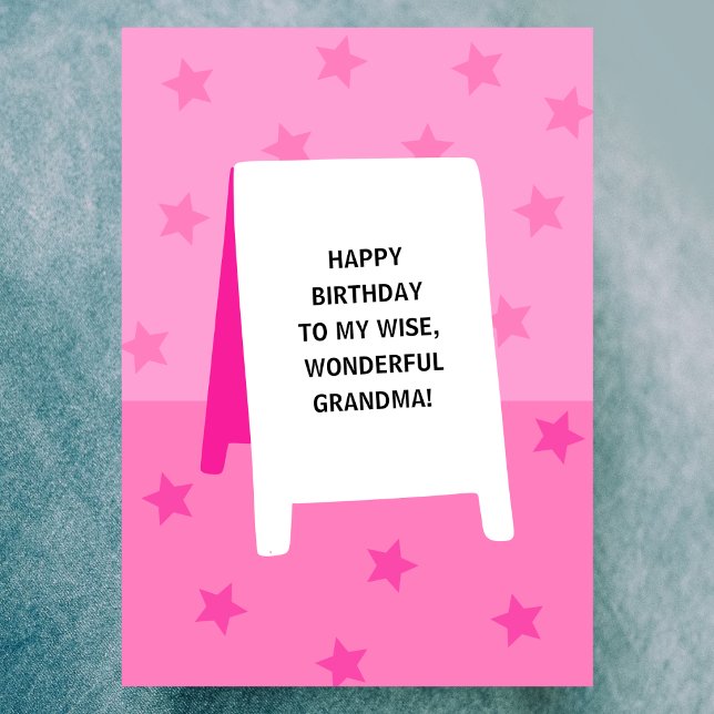 Tarjeta de cumpleaños para la abuela (Subido por el creador)