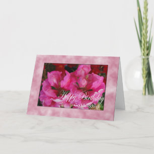 Tarjeta De Cumpleaños Para La Hija
