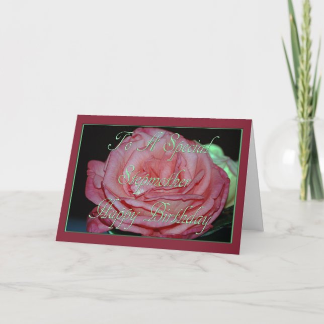 Tarjeta De Cumpleaños Para La Madera (Anverso)