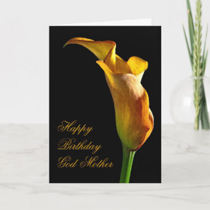 Tarjeta de cumpleaños para la madrina