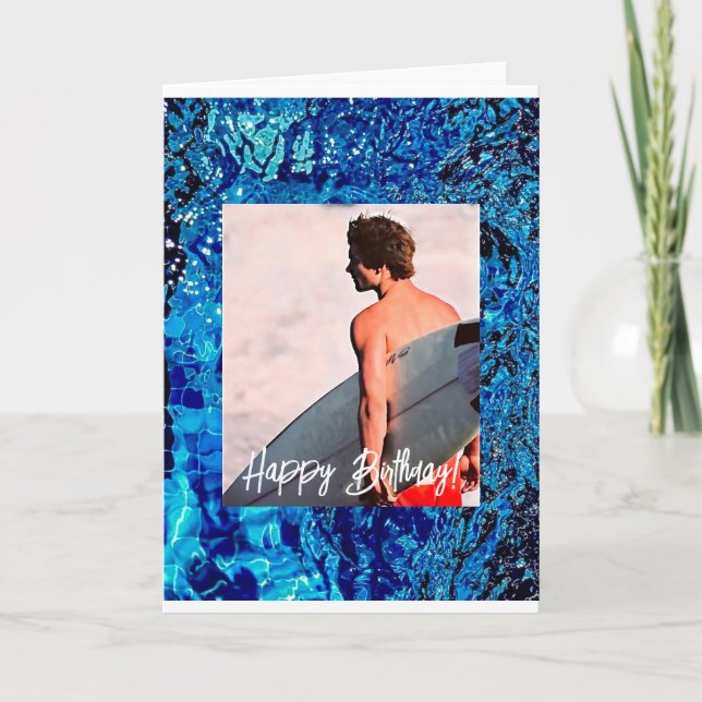 Tarjeta de cumpleaños para la tarjeta de cumpleaño (Anverso)