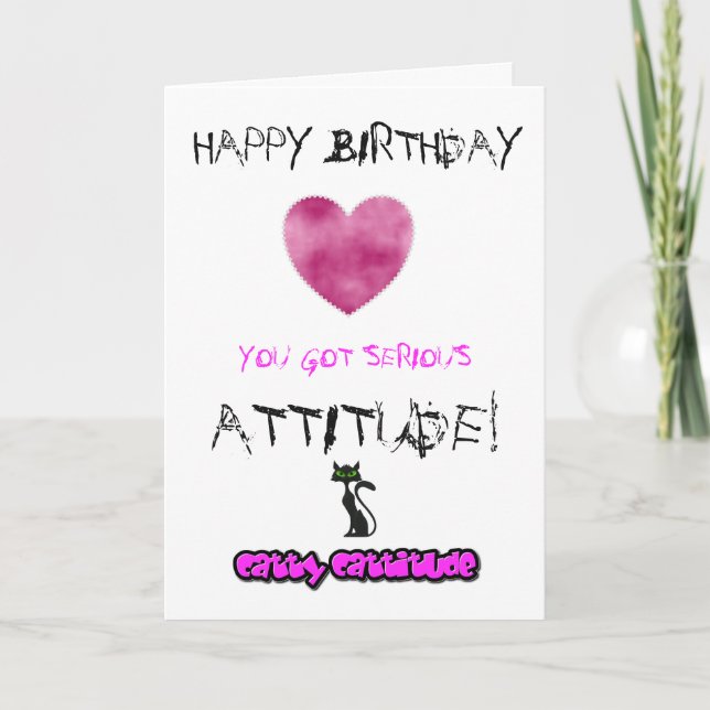 Tarjeta de cumpleaños para los chicas - puede ser (Anverso)