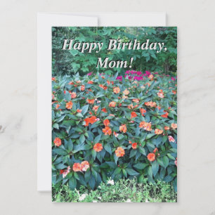 ¡Tarjeta de cumpleaños para mamá!