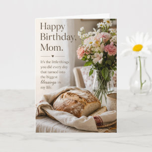 Tarjeta de Cumpleaños para Mamá con Estética de Ho