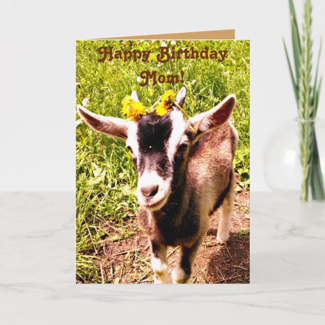 Tarjeta de cumpleaños para mamá - De niño favorito (Anverso)