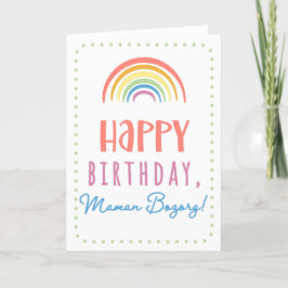 Tarjeta de cumpleaños para Maman Bozorg
