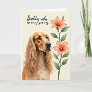 Tarjeta de cumpleaños para mascotas atenta
