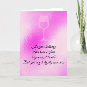 tarjeta de cumpleaños para mayores