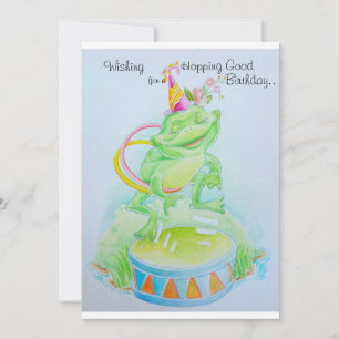 Tarjeta de cumpleaños para niñas pequeñas
