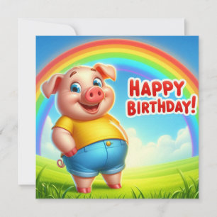 Tarjeta de cumpleaños para niños