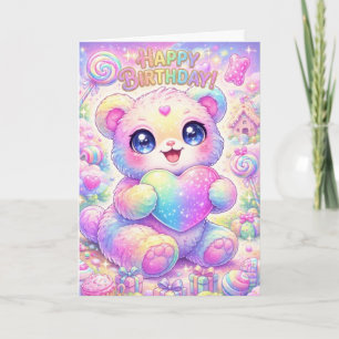 Tarjeta de Cumpleaños para Niños Cachorro Mágico d
