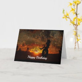 Tarjeta De Cumpleaños Para Niños En Tire Swing