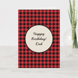 Tarjeta de cumpleaños para papá de Child Let's Go 