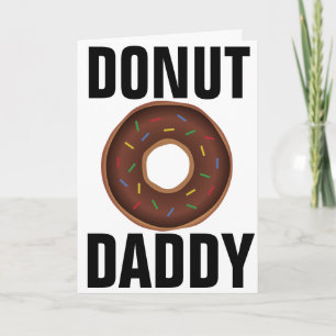 TARJETA DE CUMPLEAÑOS PARA PAPÁ DONUT