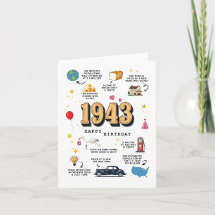 Tarjeta de cumpleaños para papá o mamá de 1943