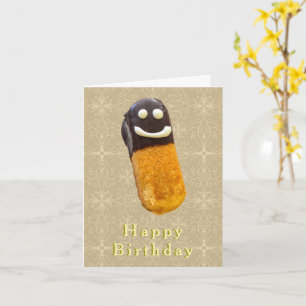 Tarjeta de cumpleaños para pastelería de chocolate