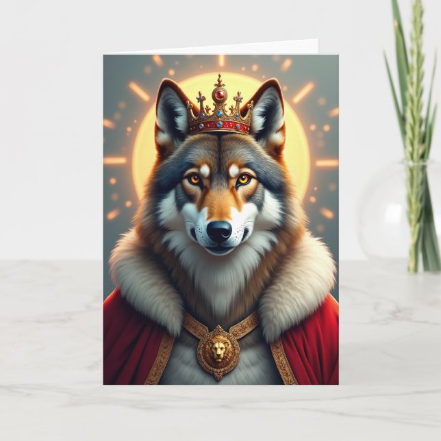 Tarjeta de cumpleaños para perro real (Anverso)