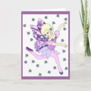 Tarjeta de cumpleaños para productos lácteos
