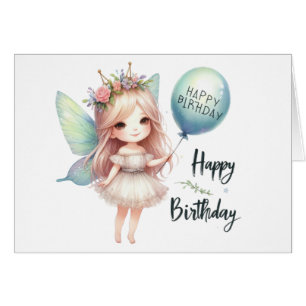 Tarjeta de cumpleaños para productos lácteos
