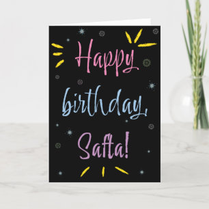 Tarjeta de cumpleaños para Safta