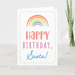 Tarjeta de cumpleaños para Savta