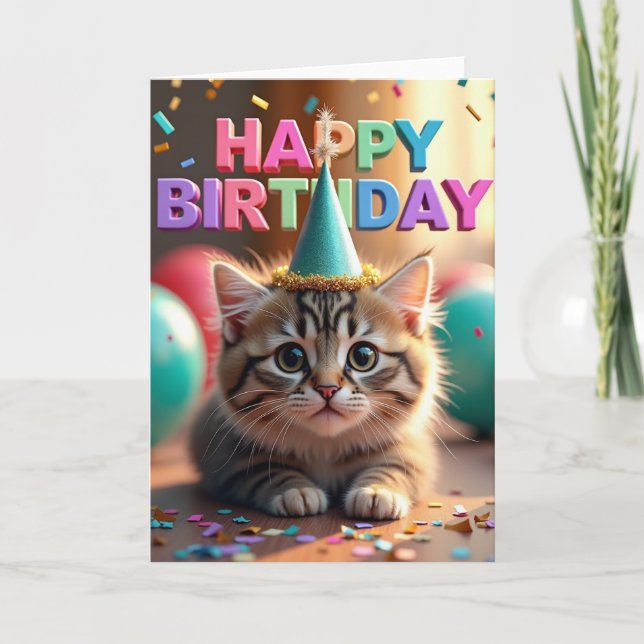 Tarjeta de cumpleaños para Tabby (Anverso)