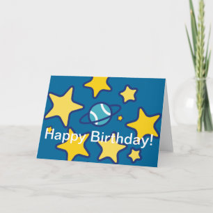 Tarjeta de cumpleaños para tenistas