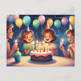 Tarjeta de cumpleaños para tu bebé niña