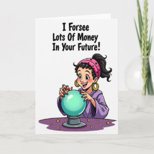 Tarjeta de cumpleaños para un futuro optimista