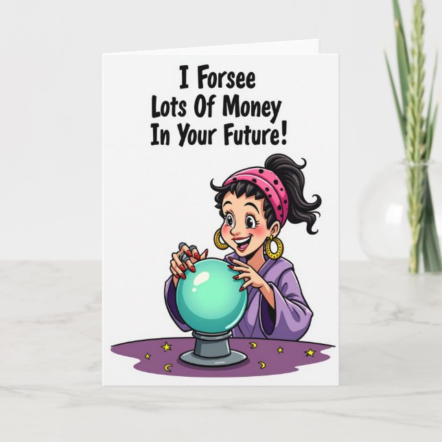 Tarjeta de cumpleaños para un futuro optimista (Anverso)