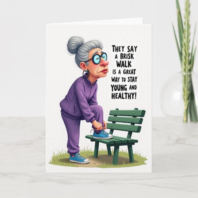Tarjeta de cumpleaños para una dama animada (Anverso)