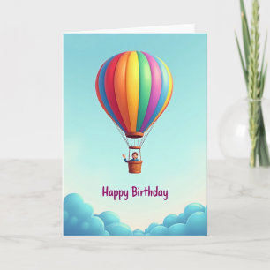 Tarjeta de cumpleaños para viajeros