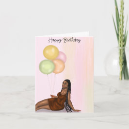 Tarjeta de cumpleaños Pastel