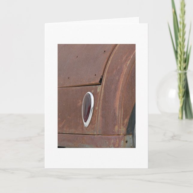 Tarjeta de cumpleaños Patina of Life (Anverso)