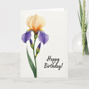 Tarjeta de cumpleaños Peachy Petal