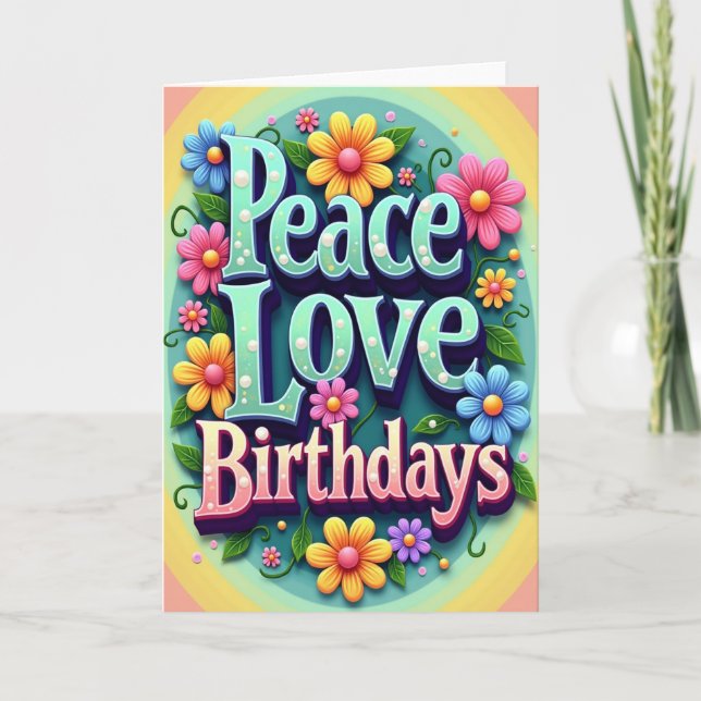 Tarjeta de cumpleaños Pearl Orb (Anverso)