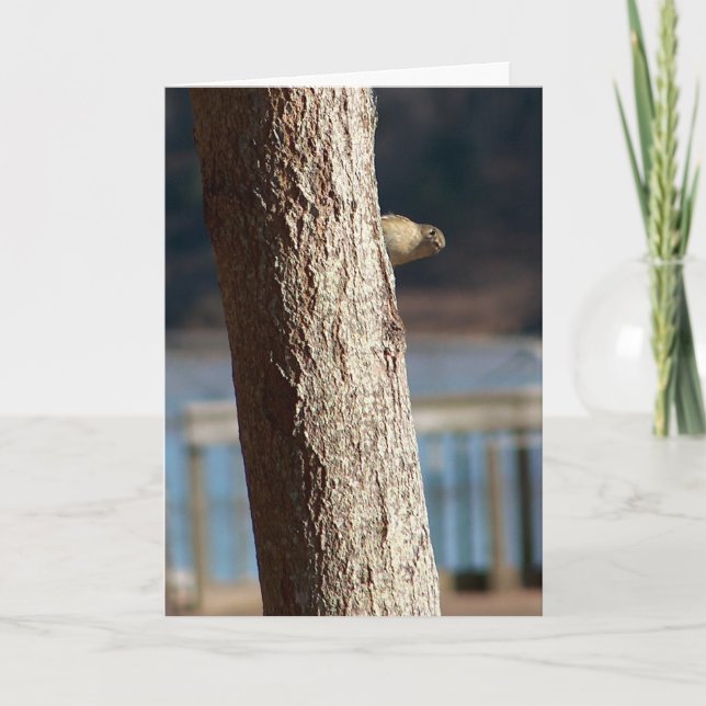 tarjeta de cumpleaños peek-a-boo (Anverso)