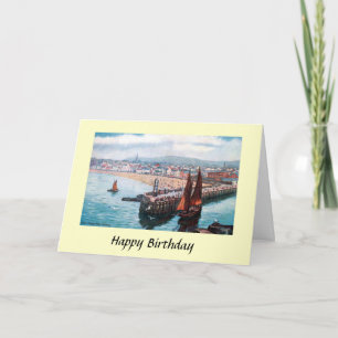 Tarjeta de cumpleaños - Peel, Isla de Man