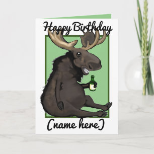 Tarjeta de cumpleaños personalizada con dibujos de
