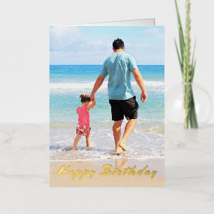 Tarjeta de cumpleaños personalizada con foto