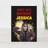 Tarjeta de cumpleaños personalizada con foto al es